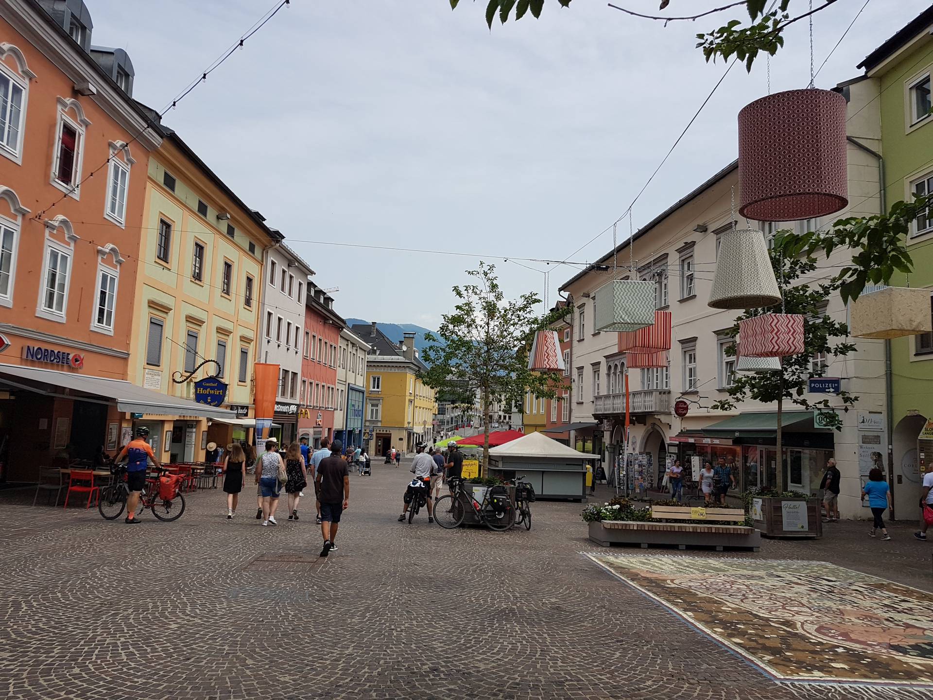 Villach – čas obeda