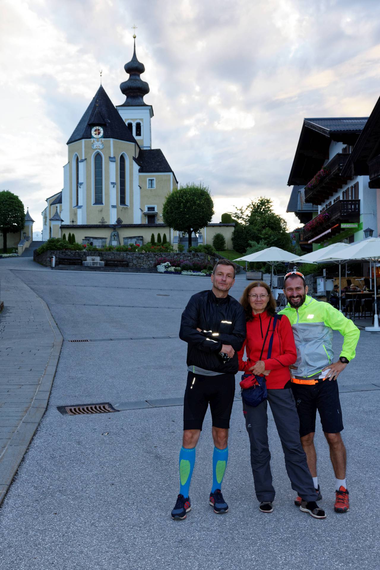 Večer v Sankt Johann im Pongau