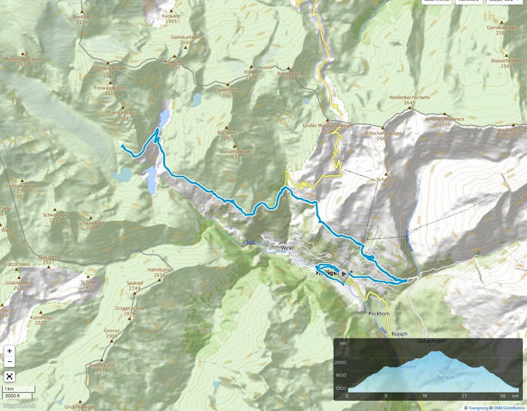 3. deň: Heiligenblut – KFJH – Heiligenblut