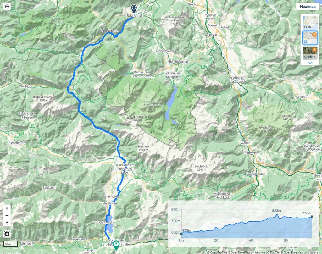 3.deň: Bad Reichenhall - Bruck an der Grossglocknerstrasse