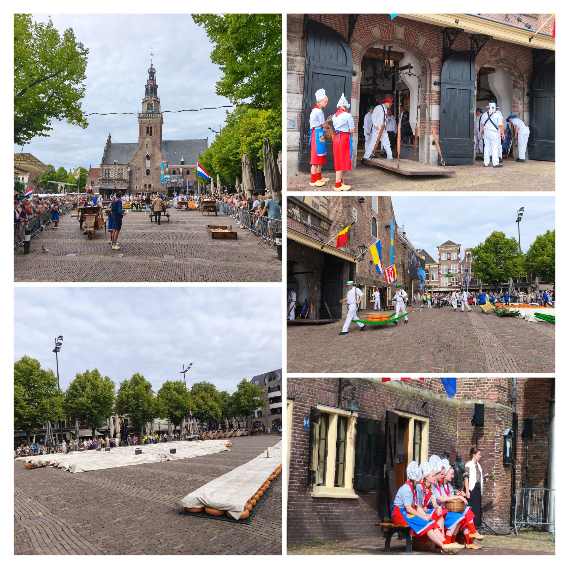 Alkmaar - syrové trhy
