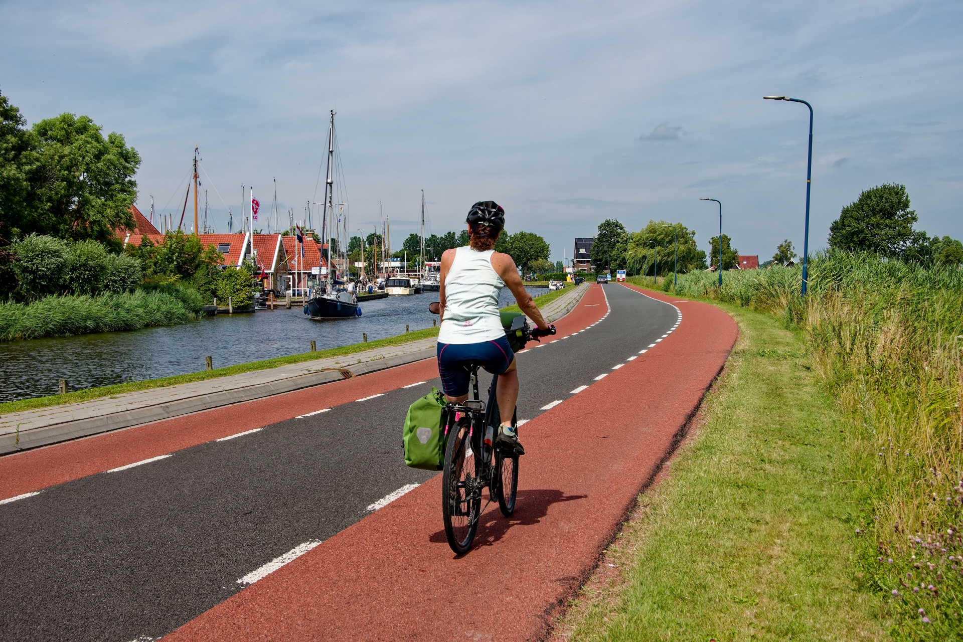 Prvé kilometre v provincii Friesland