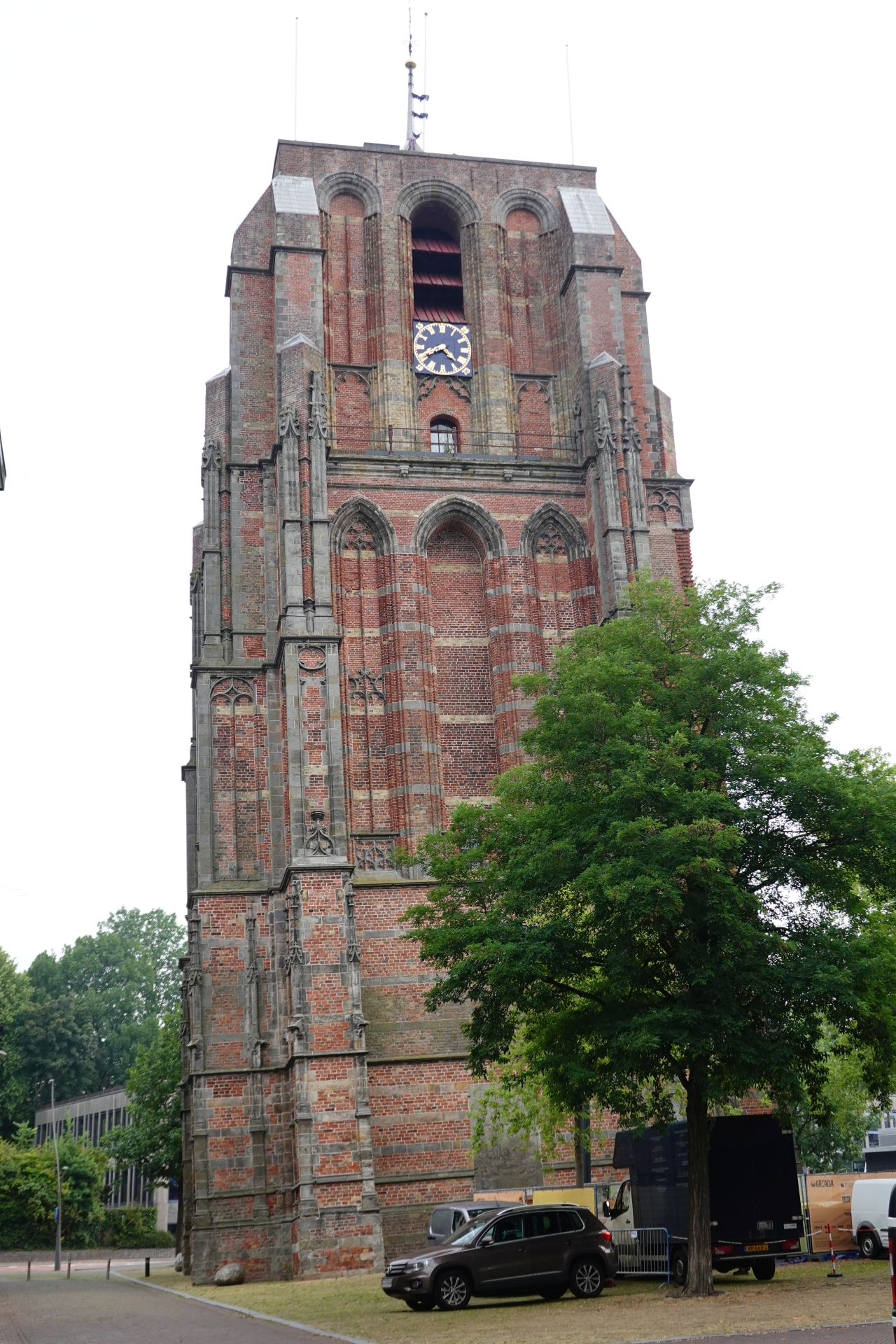 Leeuwarden - šikmá veža Oldehove