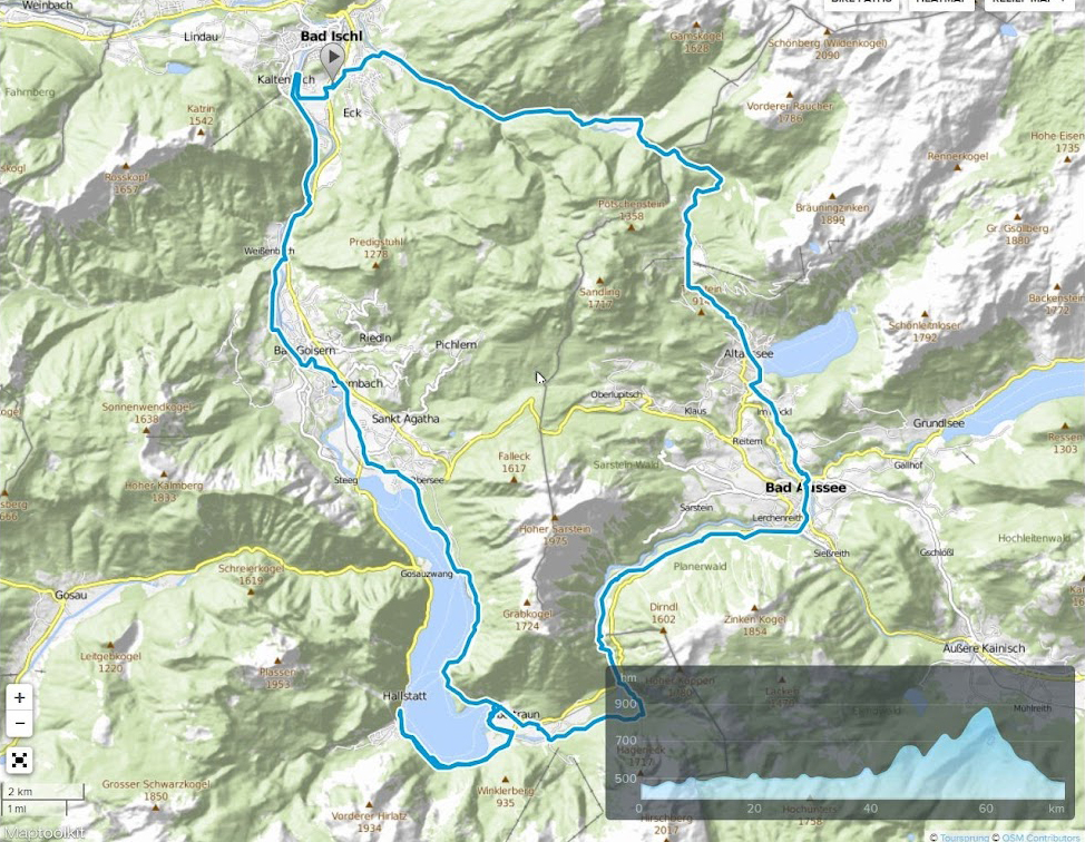 3. deň: Bad Ischl – Obertraun – Hallstatt – Bad Aussee – Altaussee – Blaa Alm – Bad Ischl